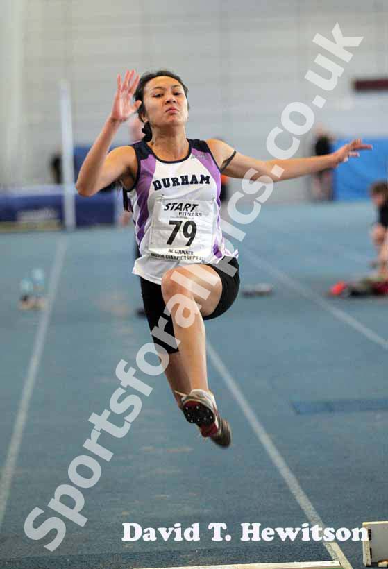 Andrea Jesudason (Durham University) senior womens long jump.